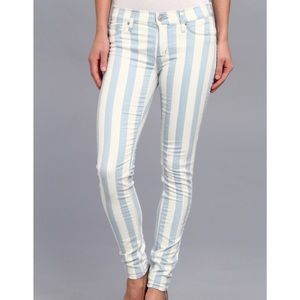 Hudson Krista skinny striped jeans